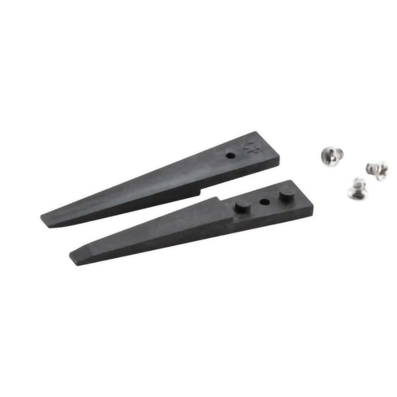 ESD Plastic Tips, Style 272, Carbon Fiber Tips for 272CFR.SA, Squared, 1.6"